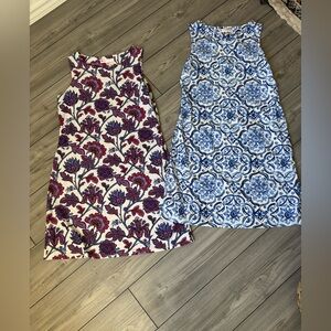 Women’s Beth Dress In Floral Americana Multi (2 Dresses) - Size Large